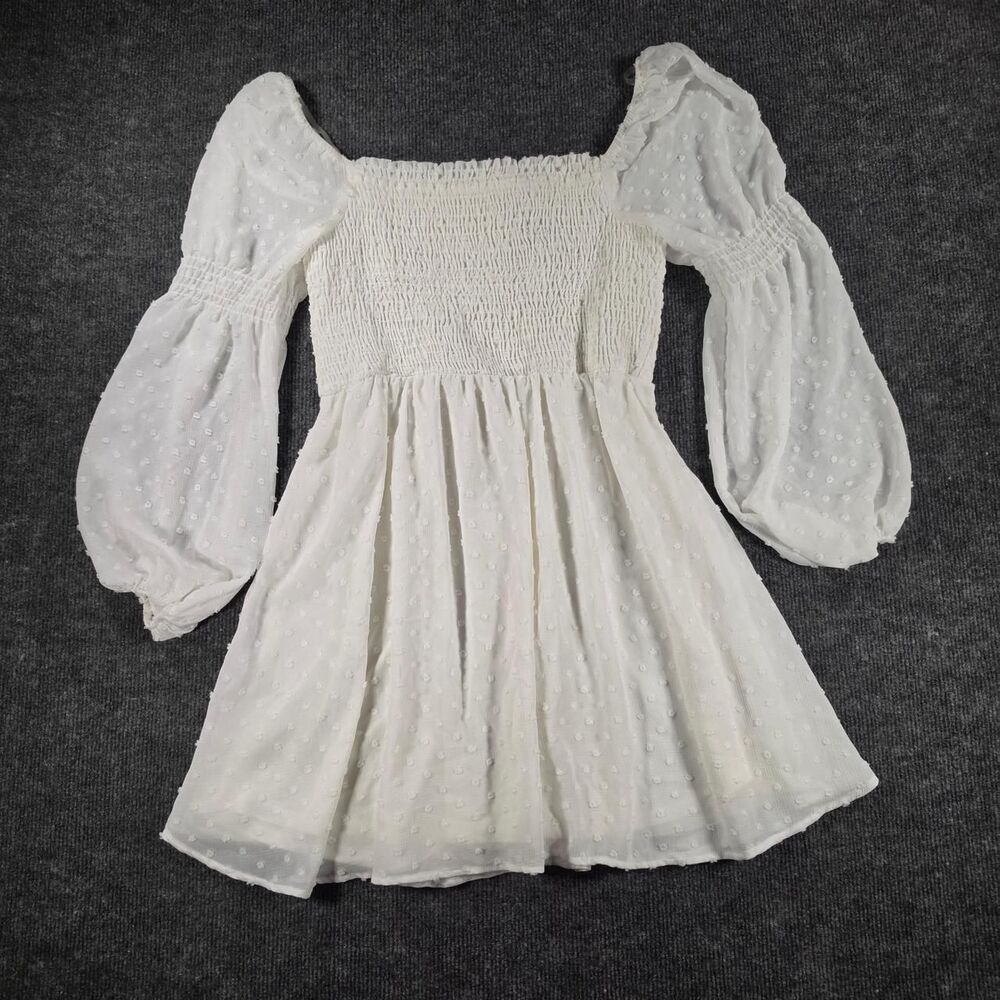 Lush Women's White Summer-dresses